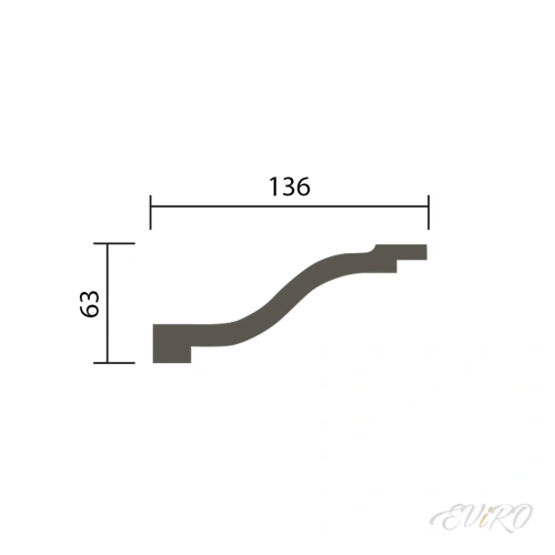Карниз EViRO Модель 1.50.131