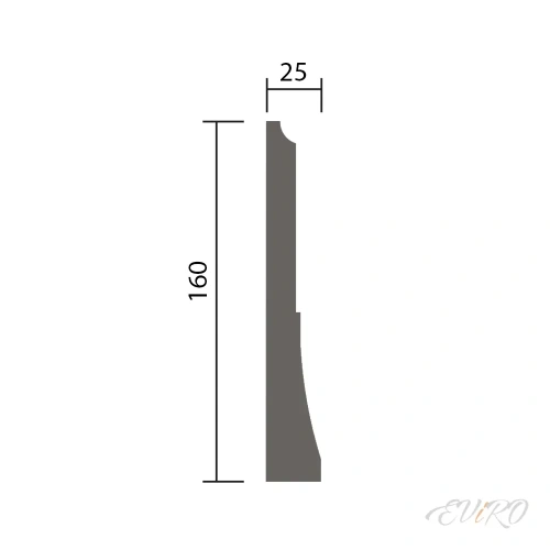 Плинтус EViRO Модель 1.53.105